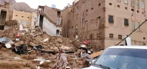 تقرير رسمي يكشف عن الأضرار التي تعرضت لها تريم جراء سيول الأمطار