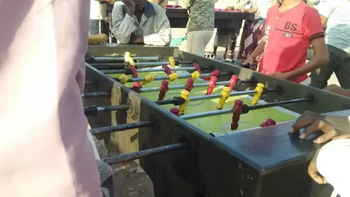 الزبيدي.. من نازح عاطل عن العمل إلى مستثمر في ألعاب رياضية