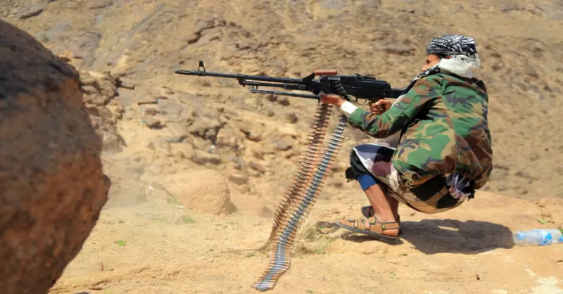 احد مقاتلي الجيش اليمني - Getty