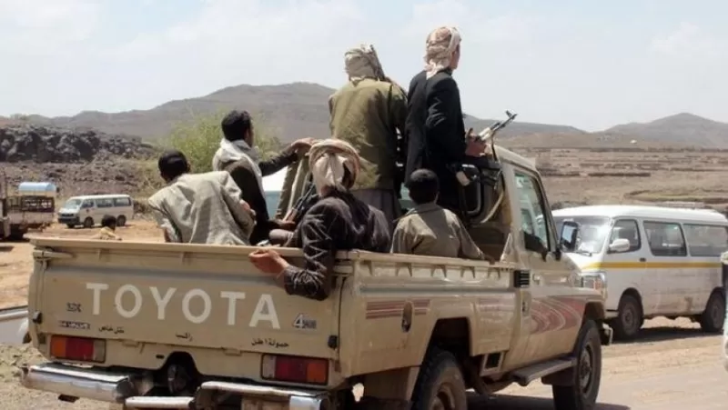 Ibb..Houthi crews run over citizens and children, and accidents are increasing